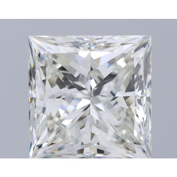 3 Karat Diamant Im Prinzessschliff, Farbe H, Reinheit SI1 3 Karat Diamant Im Prinzessschliff, Farbe H, Reinheit SI1