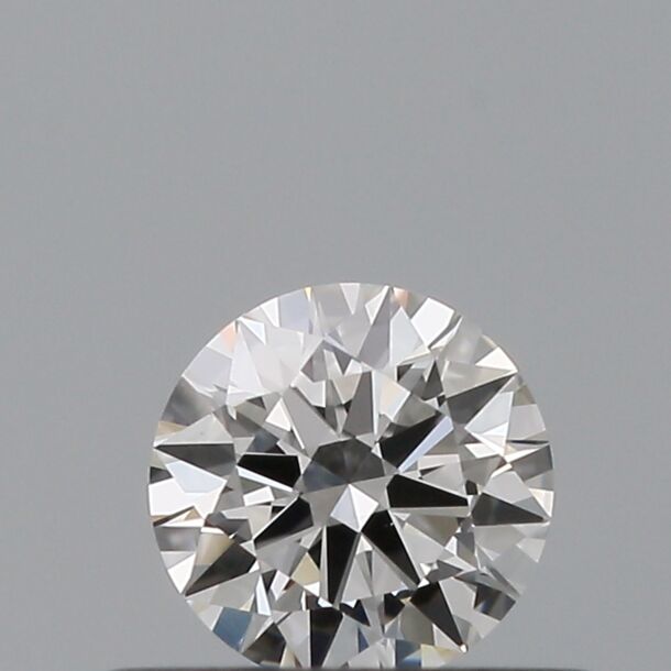 0.33 Carat Diamond, Round Cut, Color F, Clarity VVS2