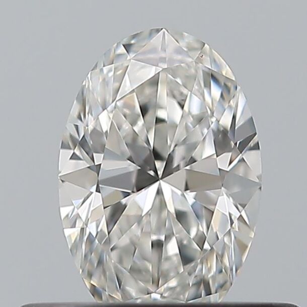 0.34 Karaat Diamant met een Ovaal vorm, Kleur G, Zuiverheid VVS1
