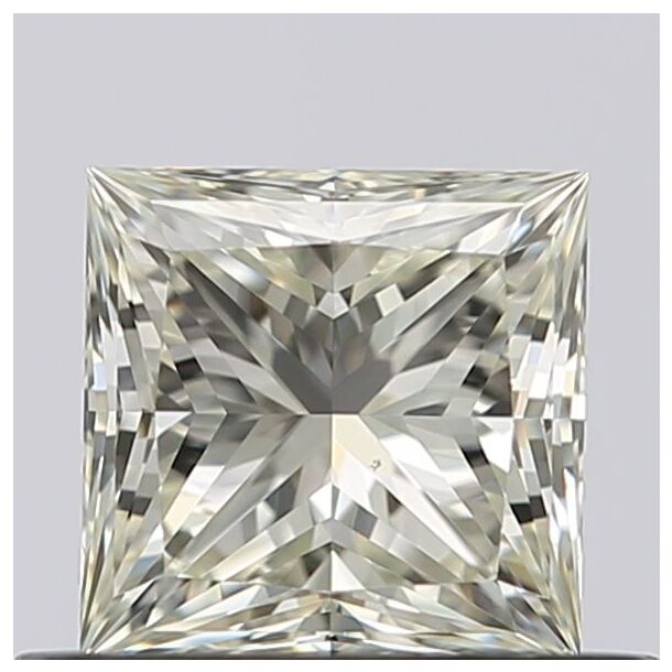 0.55 Karat Diamant Im Prinzessschliff, Farbe I, Reinheit VS2