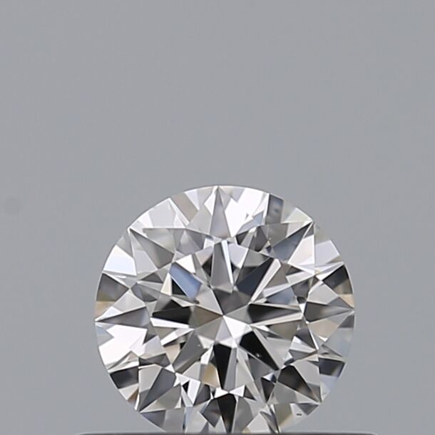 0.37 Carat Diamant de taille Brillant, Couleur D, Pureté VS2