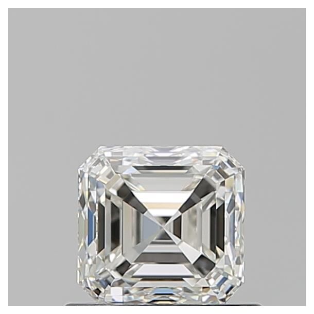 0.7 Carat Diamant de taille Asscher, Couleur H, Pureté VVS1 0.7 Carat Diamant de taille Asscher, Couleur H, Pureté VVS1