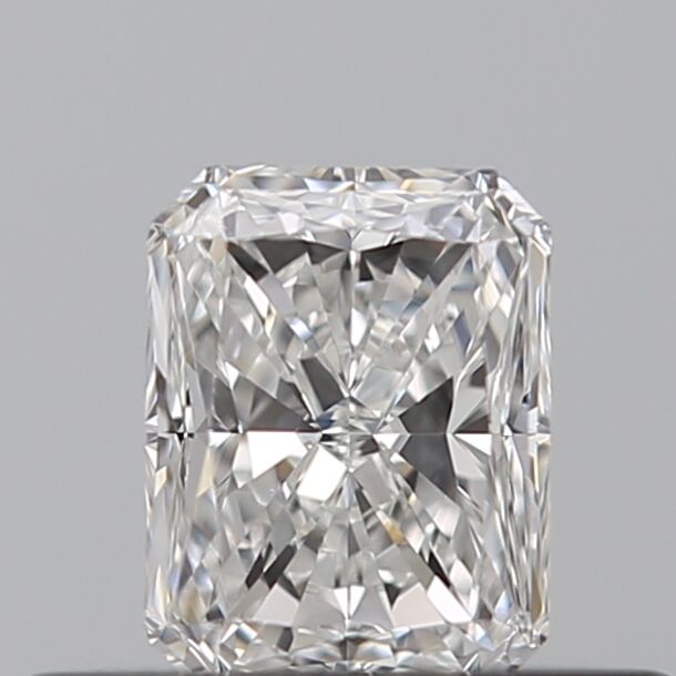 0.38 Carat Diamond, Radiant Cut, Color E, Clarity VVS1