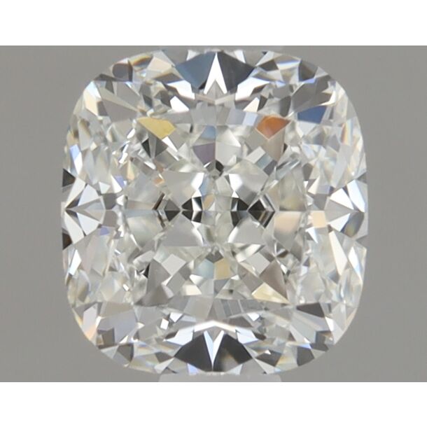 0.71 Carat Natural Diamond, Cushion Cut, Color H, Clarity VVS2 0.71 Carat Natural Diamond, Cushion Cut, Color H, Clarity VVS2