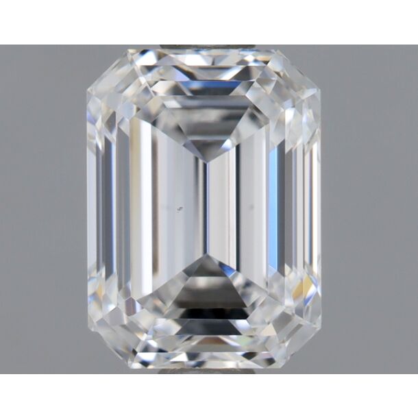 0.8 Carat Natural Diamond, Emerald Cut, Color E, Clarity VS1 0.8 Carat Natural Diamond, Emerald Cut, Color E, Clarity VS1