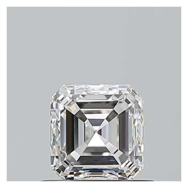 0.7 Carat Diamond, Asscher Cut, Color I, Clarity VS2
