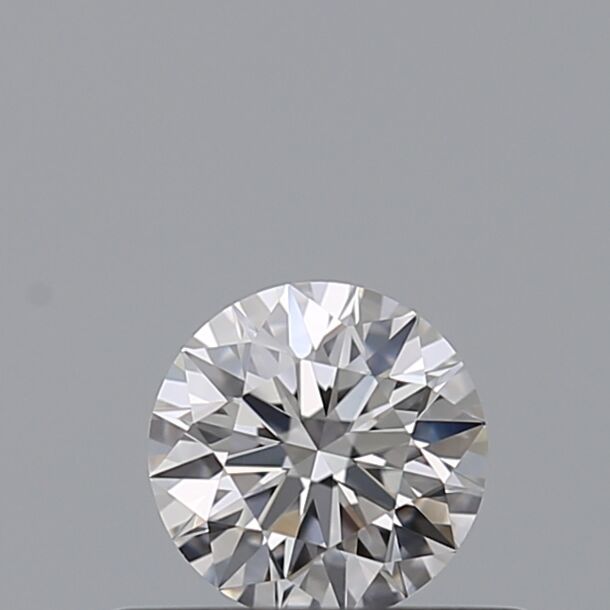 0.31 Carat Diamond, Round Cut, Color D, Clarity VVS2