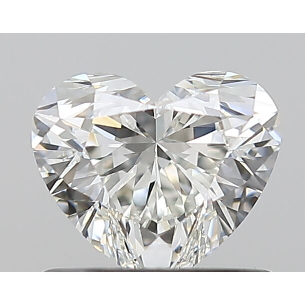 0.74 Karaat Natuurlijke Diamant met een Hart vorm, Kleur G, Zuiverheid IF