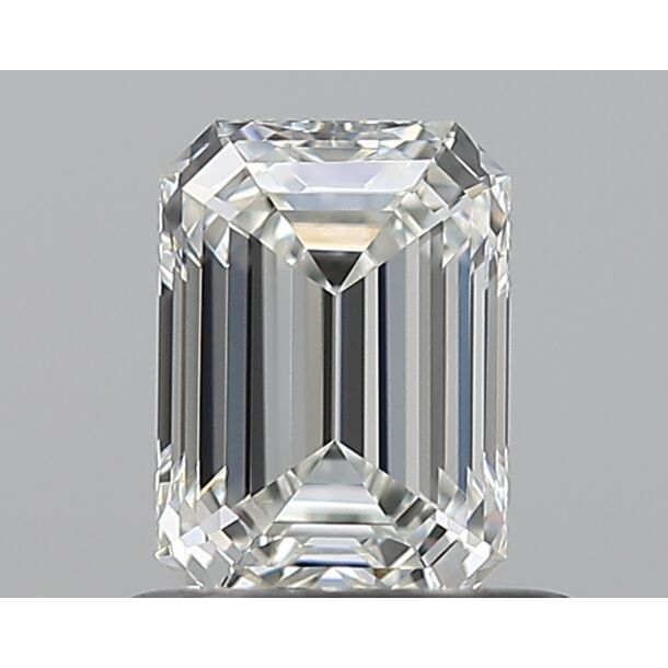 0.7 Karaat Natuurlijke Diamant met een Smaragd vorm, Kleur G, Zuiverheid IF 0.7 Karaat Natuurlijke Diamant met een Smaragd vorm, Kleur G, Zuiverheid IF