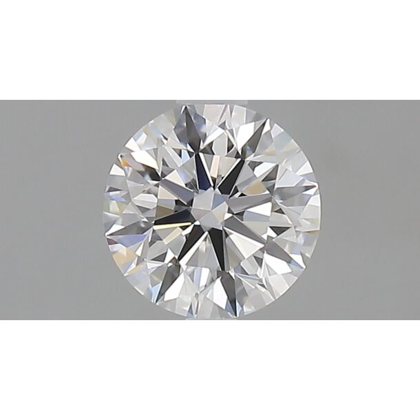 0.81 Carat Diamond, Round Cut, Color D, Clarity IF