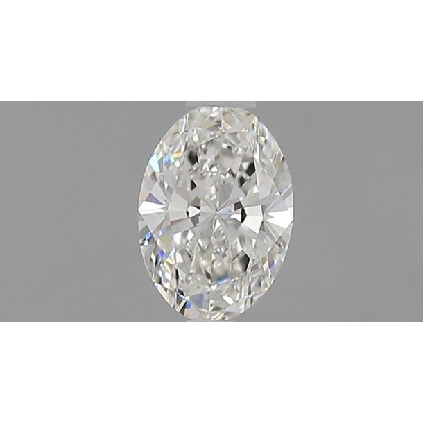 0.42 Carat Diamant de taille Oval, Couleur G, Pureté IF