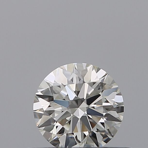 0.38 Carat Diamant de taille Brillant, Couleur H, Pureté VVS2
