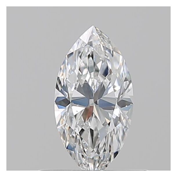 0.5 Karat Diamant Im Marquiseschliff, Farbe E, Reinheit SI1