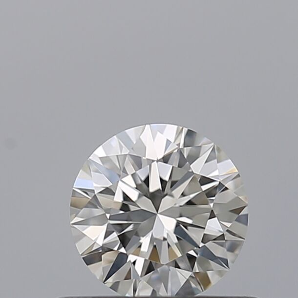 0.38 Carat Diamond, Round Cut, Color H, Clarity VVS2