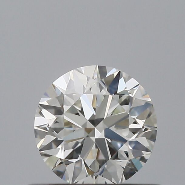 0.5 Carat Diamond, Round Cut, Color I, Clarity VVS2