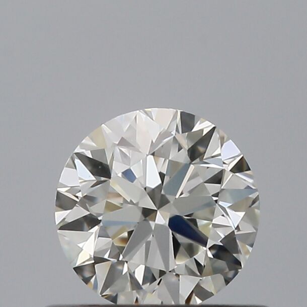 0.5 Karaat Diamant met een Briljant vorm, Kleur I, Zuiverheid VS1 0.5 Karaat Diamant met een Briljant vorm, Kleur I, Zuiverheid VS1