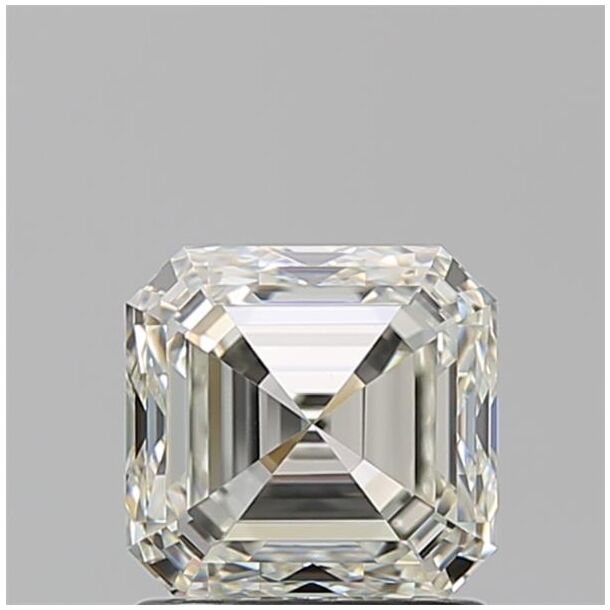 1.5 Carat Diamant de taille Asscher, Couleur I, Pureté VVS1