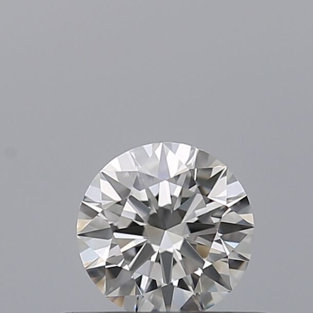 0.33 Carat Diamond, Round Cut, Color F, Clarity VVS1