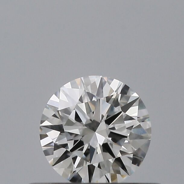0.34 Carat Diamond, Round Cut, Color E, Clarity VVS2