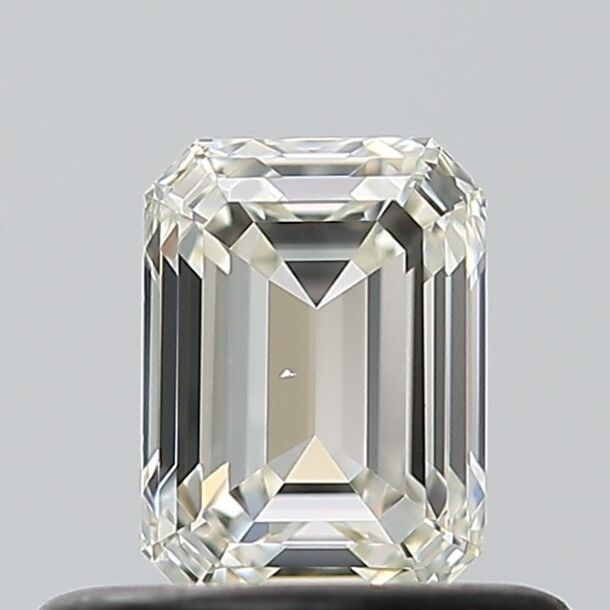 0.5 Karat Diamant Im Smaragdschliff, Farbe H, Reinheit VS1
