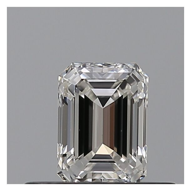 0.38 Karat Diamant Im Smaragdschliff, Farbe G, Reinheit VS1