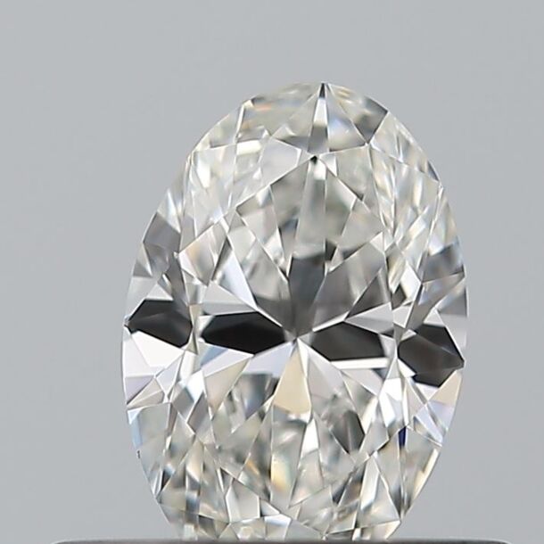 0.34 Karaat Diamant met een Ovaal vorm, Kleur G, Zuiverheid VVS2