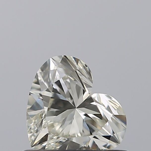 0.51 Karat Diamant Im Herzschliff, Farbe H, Reinheit VVS1