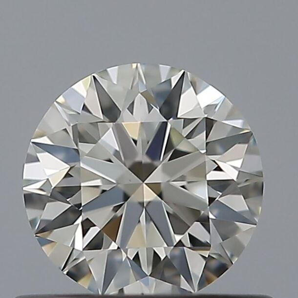 0.5 Carat Diamond, Round Cut, Color I, Clarity VVS2 0.5 Carat Diamond, Round Cut, Color I, Clarity VVS2