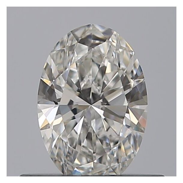 0.4 Carat Diamant de taille Oval, Couleur F, Pureté VVS1 0.4 Carat Diamant de taille Oval, Couleur F, Pureté VVS1