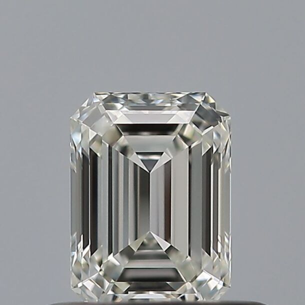 0.5 Carat Diamond, Emerald Cut, Color G, Clarity VVS1 0.5 Carat Diamond, Emerald Cut, Color G, Clarity VVS1