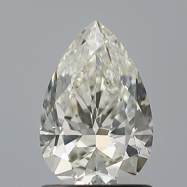 1.01 Carat Diamond, Pear Cut, Color H, Clarity VVS2 1.01 Carat Diamond, Pear Cut, Color H, Clarity VVS2