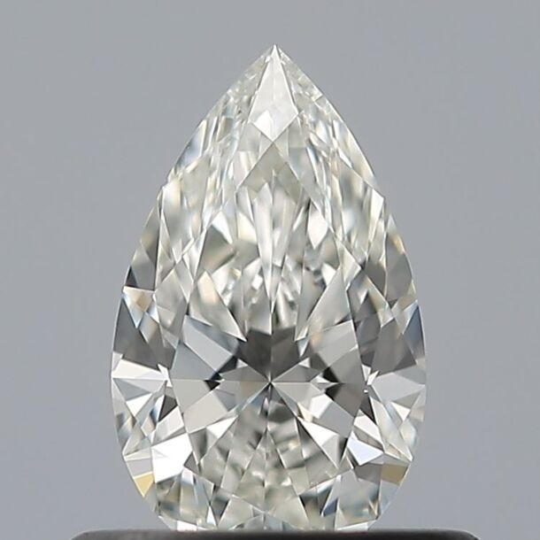 0.44 Karat Diamant Im Tropfenschliff, Farbe H, Reinheit VVS1
