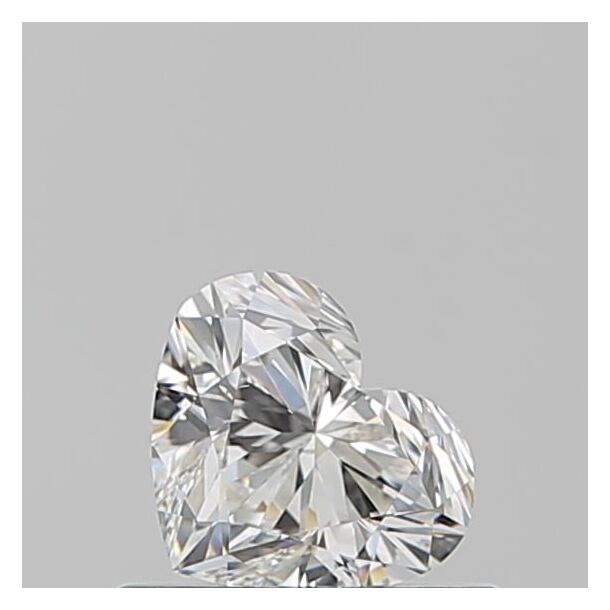 0.5 Karat Diamant Im Herzschliff, Farbe H, Reinheit VS2