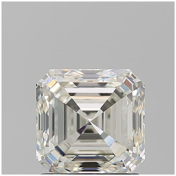 1.5 Carat Diamant de taille Asscher, Couleur I, Pureté VVS2
