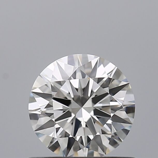 0.53 Karaat Diamant met een Briljant vorm, Kleur F, Zuiverheid VVS2
