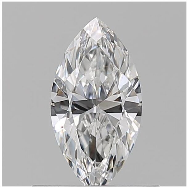 0.51 Karat Diamant Im Marquiseschliff, Farbe E, Reinheit VS2