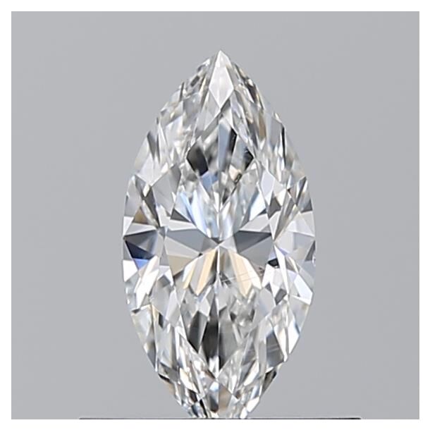 0.5 Karat Diamant Im Marquiseschliff, Farbe F, Reinheit SI1