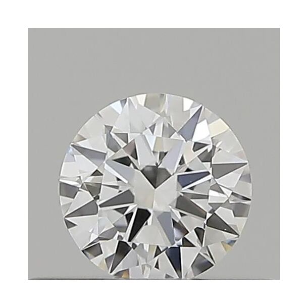 0.32 Carat Diamond, Round Cut, Color F, Clarity VVS1