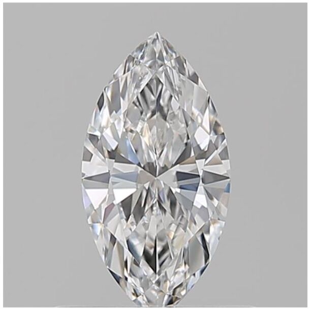 0.5 Karat Diamant Im Marquiseschliff, Farbe D, Reinheit VVS1