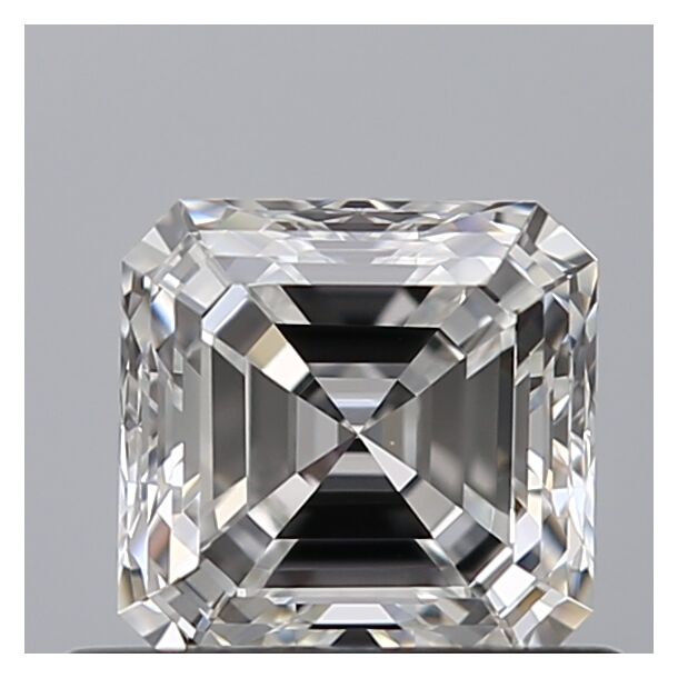 0.7 Carat Diamant de taille Asscher, Couleur E, Pureté VS1