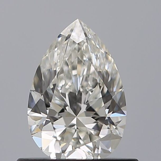 0.5 Carat Diamond, Pear Cut, Color I, Clarity VVS2 0.5 Carat Diamond, Pear Cut, Color I, Clarity VVS2