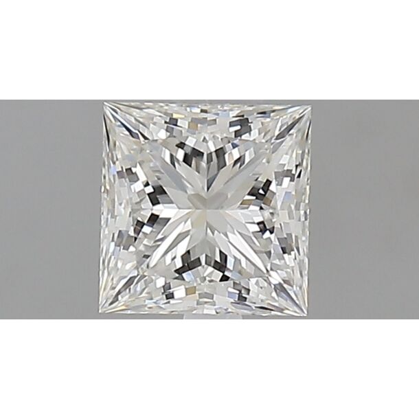 0.56 Carat Diamond, Princess Cut, Color I, Clarity VVS1