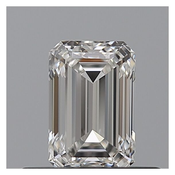 0.5 Karaat Diamant met een Smaragd vorm, Kleur G, Zuiverheid FL