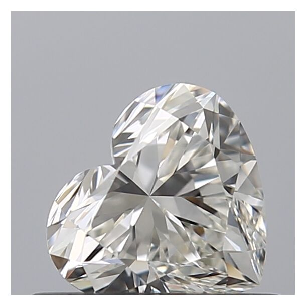 0.53 Karat Diamant Im Herzschliff, Farbe I, Reinheit VVS1