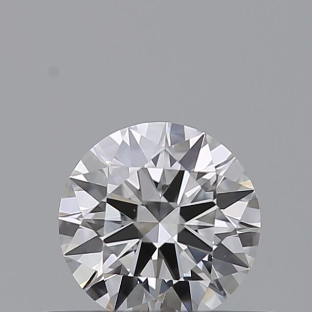 0.37 Carat Diamant Naturel de taille Brillant, Couleur D, Pureté VVS2
