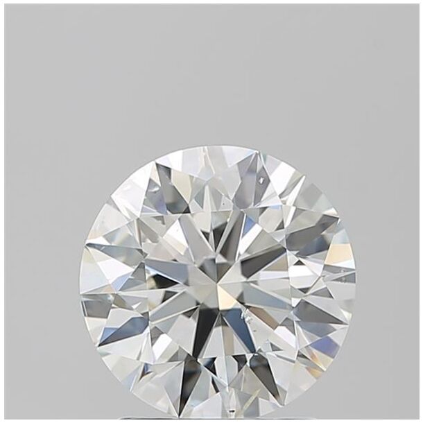 2.01 Karaat Diamant met een Briljant vorm, Kleur I, Zuiverheid SI1 2.01 Karaat Diamant met een Briljant vorm, Kleur I, Zuiverheid SI1