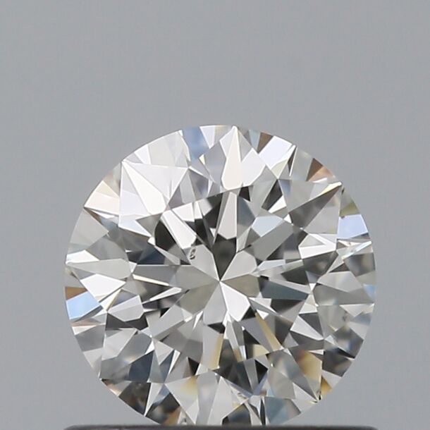 0.61 Carat Diamant Naturel de taille Brillant, Couleur I, Pureté SI1 0.61 Carat Diamant Naturel de taille Brillant, Couleur I, Pureté SI1