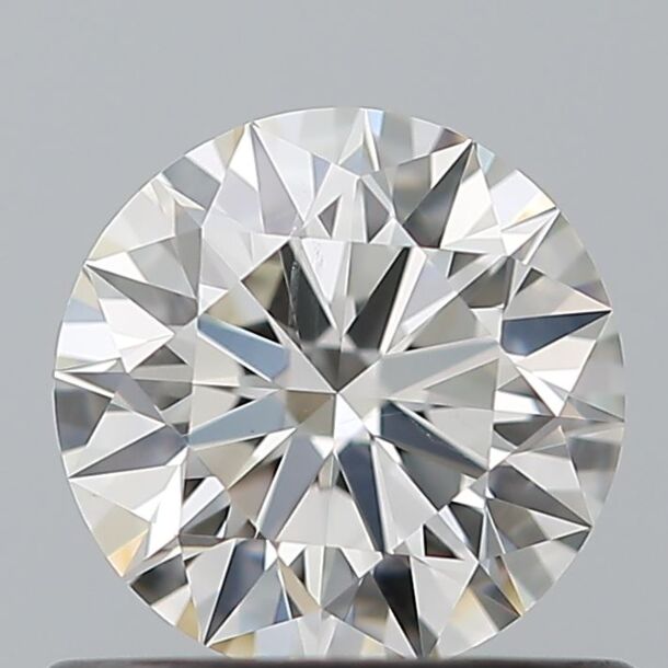 0.57 Karat Natürlicher Diamant Im Brillantschliff, Farbe H, Reinheit SI1 0.57 Karat Natürlicher Diamant Im Brillantschliff, Farbe H, Reinheit SI1