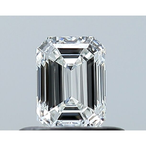 0.46 Karaat Natuurlijke Diamant met een Smaragd vorm, Kleur G, Zuiverheid VVS1