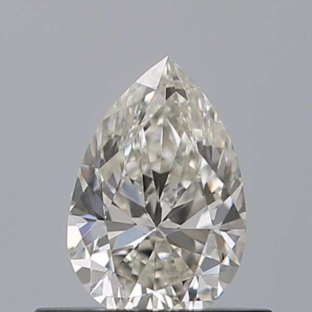0.4 Carat Diamond, Pear Cut, Color H, Clarity VVS1